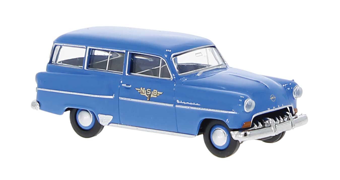 Brekina 1/87 HO 1954 Opel Olympia Caravan Station Wagon 