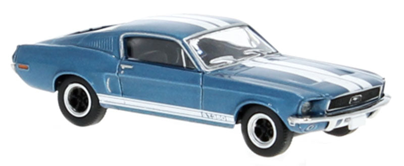 Brekina 1/87 HO Ford Mustang GT 350 Blue / White 1968 19608 COMING SOON