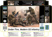 Load image into Gallery viewer, MasterBox 1/35 US Modern Army Under Fire (4) MB35193^