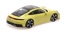 Load image into Gallery viewer, Minichamps 1/18 Porsche 911 (992.2) Carrera Coupe 2024 Yellow Metallic 155064021