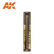 Load image into Gallery viewer, AK Interactive AK9118 Brass Pipes 2.0mm OD x 1.0mm ID x 200mm (2)