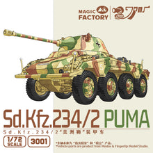 Load image into Gallery viewer, Magic Factory 1/72 Sd.Kfz.234/2 Puma 3001