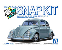 Load image into Gallery viewer, Aoshima SNAP KIT 1/32 Volkswagen Beetle Custom(Strato Silver) #20CU-SS 06805