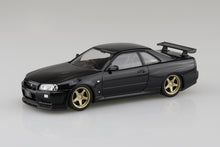 Load image into Gallery viewer, Aoshima Snap Kit 1/32 Nissan Skyline GT-R R34 Black Pearl 11-SP2 06631