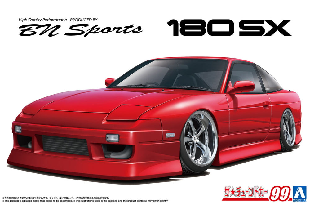 Aoshima 1/24 Nissan 180SX BN Sports #99 06763 – Burbank's House of