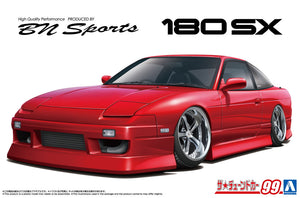 アオシマ BNスポーツ 180SX Aoshima 1/24 Nissan 180SX BN Sports #99 06763 – Burbank's House of