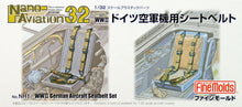 Load image into Gallery viewer, Finemolds 1/32 German Aircraft Seatbelt Set WWII (4) NH1
