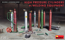 Load image into Gallery viewer, MiniArt 1/35 High Pressure Cylinders w/ Welding Equipment 35618