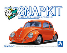 Load image into Gallery viewer, Aoshima SNAP KIT 1/32 Volkswagen Beetle Custom(Metallic Orange) #20CU-MO 06808