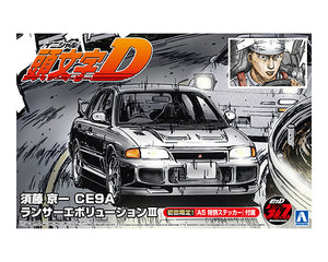 Aoshima 1/32 Initial D #20 SUDO KYOICHI CE9A LANCER EvolutionⅢ