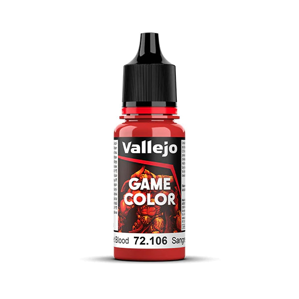 Vallejo Game Color 72.106 Scarlett Blood 18ml