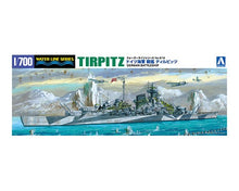 Load image into Gallery viewer, Aoshima 1/700 German Battleship Tirpitz Waterline Kit 06749
