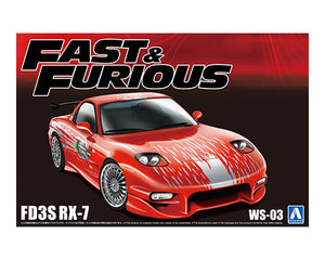 Aoshima 1/24 Mazda Rx-7 FD3S Fast & Furious 06796 – Burbank's