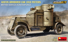 Load image into Gallery viewer, MiniArt 1/35 British Austin Armored Car 1918 Pattern British Service Dunsterforce 39023