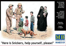 Load image into Gallery viewer, MasterBox 1/35 US Modern Army "Here is Snickers, Help Yourself, Please!" MB35159^