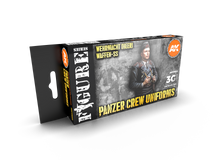 Load image into Gallery viewer, AK Interactive AK11622 3rd Gen Panzer Crew Uniforms (6 Colors)