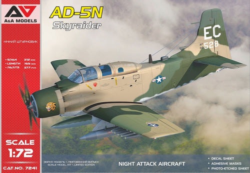 A&A Model 1/72 US AD-5N (A-1G) 