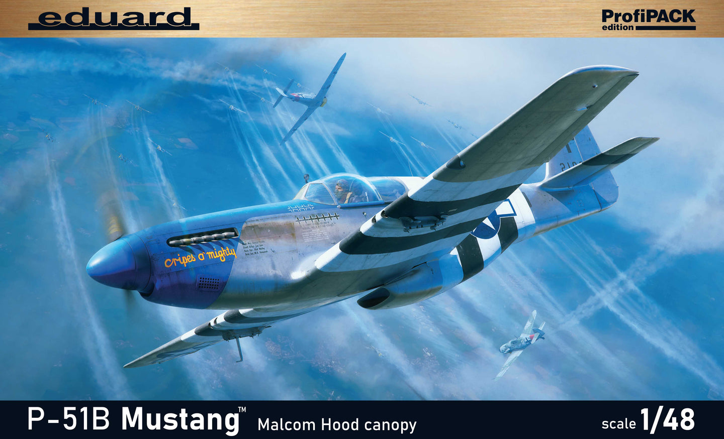 Eduard 1/48 US P-51B Mustang Malcom Hood Canopy ProfiPACK 82176