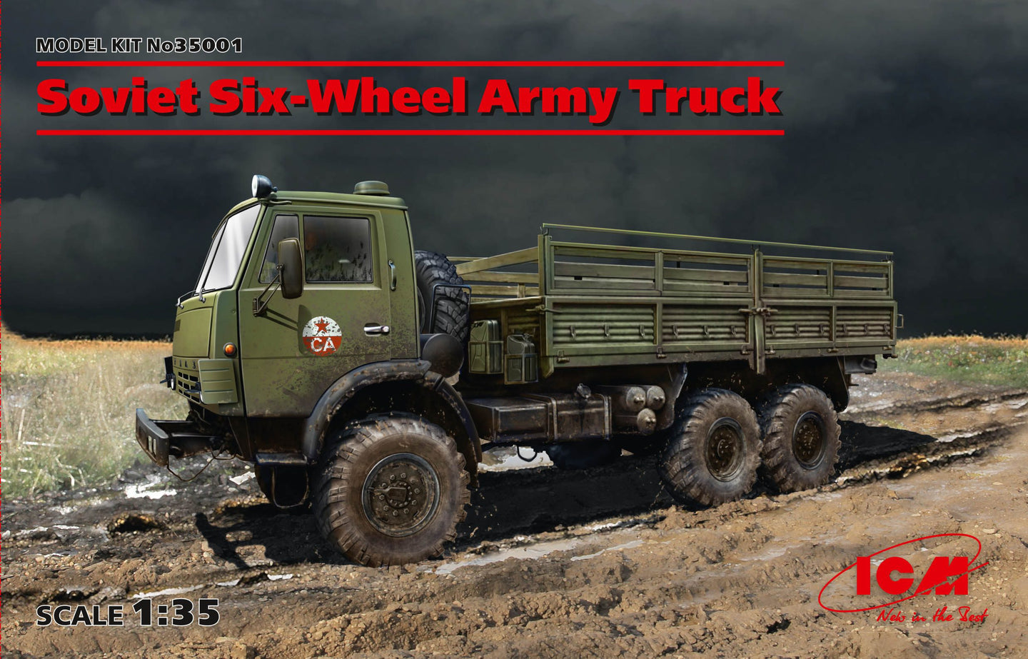 ICM 1/35 Soviet Six-Wheel Army Truck 35001