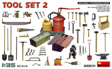 Load image into Gallery viewer, MiniArt 1/35 Tool Set 2 35671