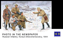 Load image into Gallery viewer, MasterBox 1/35 Russian Infantry Korsun-Shevchenkovskiy 1944 MB3529^