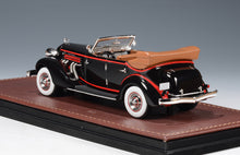 Load image into Gallery viewer, GLM 1/43 1935 Auburn 851 Supercharged Phaeton Black Open Roof GLM161103