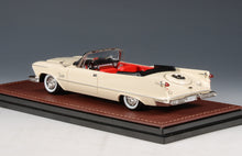 Load image into Gallery viewer, GLM 1/43 1957 Imperial Crown Convertible Open (single headlight) Desert Beige 132201