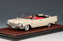 Load image into Gallery viewer, GLM 1/43 1957 Imperial Crown Convertible Open (single headlight) Desert Beige 132201