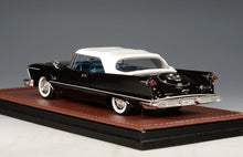 Load image into Gallery viewer, GLM 1/43 1957 Imperial Crown Convertible (Single Headlight) Closed Black 132204