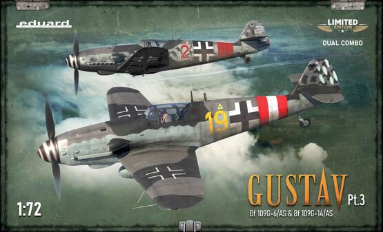 Eduard 1/72 German Bf 109G-6/14 Dual Combo Pt.3 2150