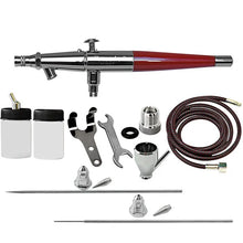 Load image into Gallery viewer, Paasche VL-3AS Dual Action Siphon Feed Airbrush Set w/ 3 Needle Sets
