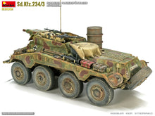 Load image into Gallery viewer, MiniArt 1/35 German Sd.Kfz. 234/3 Schwerer Panzerspahwagen Stummel 53001