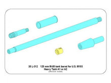 Load image into Gallery viewer, Aber 1/35 US 120mm M-58 Tank Barrel For M103A1/A2 35 L-312'