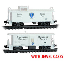 Load image into Gallery viewer, Micro-Trains MTL N Southern Pacific Railroad Police Caboose 2-pk 983 00 212 SALE