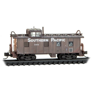 Micro-Trains MTL N Southern Pacific Weathered Caboose 3-Pack 983 05 054