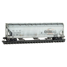 Load image into Gallery viewer, Micro-Trains MTL N Conrail/ex-PC 3 Bay Covered Hopper weathered 2-pk 983 05 061 SALE ***