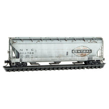 Load image into Gallery viewer, Micro-Trains MTL N Conrail/ex-PC 3 Bay Covered Hopper weathered 2-pk 983 05 061 SALE ***