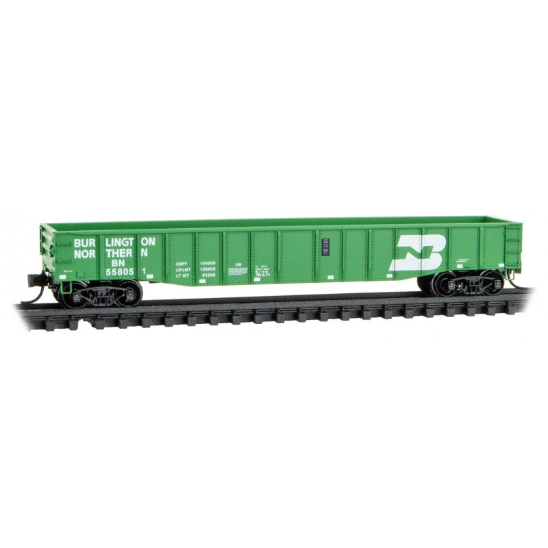 Micro-Trains MTL N Burlington Northern Rd# 558051 Gondola 105 00 641