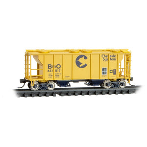 Micro-Trains MTL N Chessie System PS-2 Hopper 095 00 091