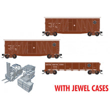 Load image into Gallery viewer, Micro-Trains MTL N SP Supply Car + Accessories 3-pk JEWEL 983 02 235 SALE ***