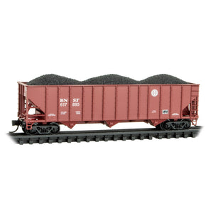 Micro-Trains MTL N BNSF  Rd# 617895 3 Bay Hopper 108 00 642