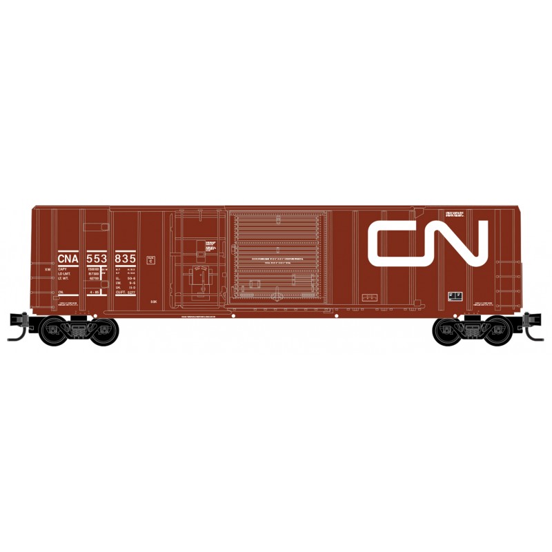 Micro-trains Mtl N Canadian National Xm Class Boxcar 026 00 032 