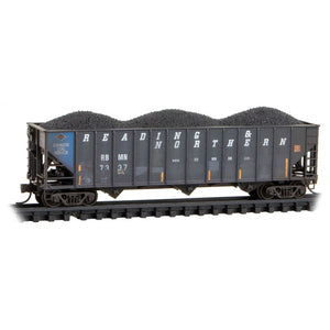 Micro-Trains MTL N RBMN Weathered Hoppers 3pk Jewel Box 983 05 072