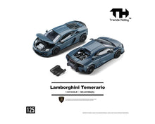 Load image into Gallery viewer, Trends Hobby 1/64 Lamborghini Temerario Matte Blue Metallic 241082A