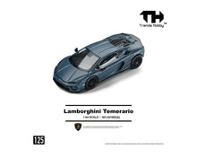Load image into Gallery viewer, Trends Hobby 1/64 Lamborghini Temerario Matte Blue Metallic 241082A