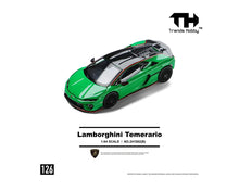 Load image into Gallery viewer, Trends Hobby 1/64 Lamborghini Temerario Green 241082B