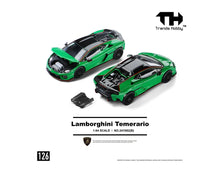 Load image into Gallery viewer, Trends Hobby 1/64 Lamborghini Temerario Green 241082B
