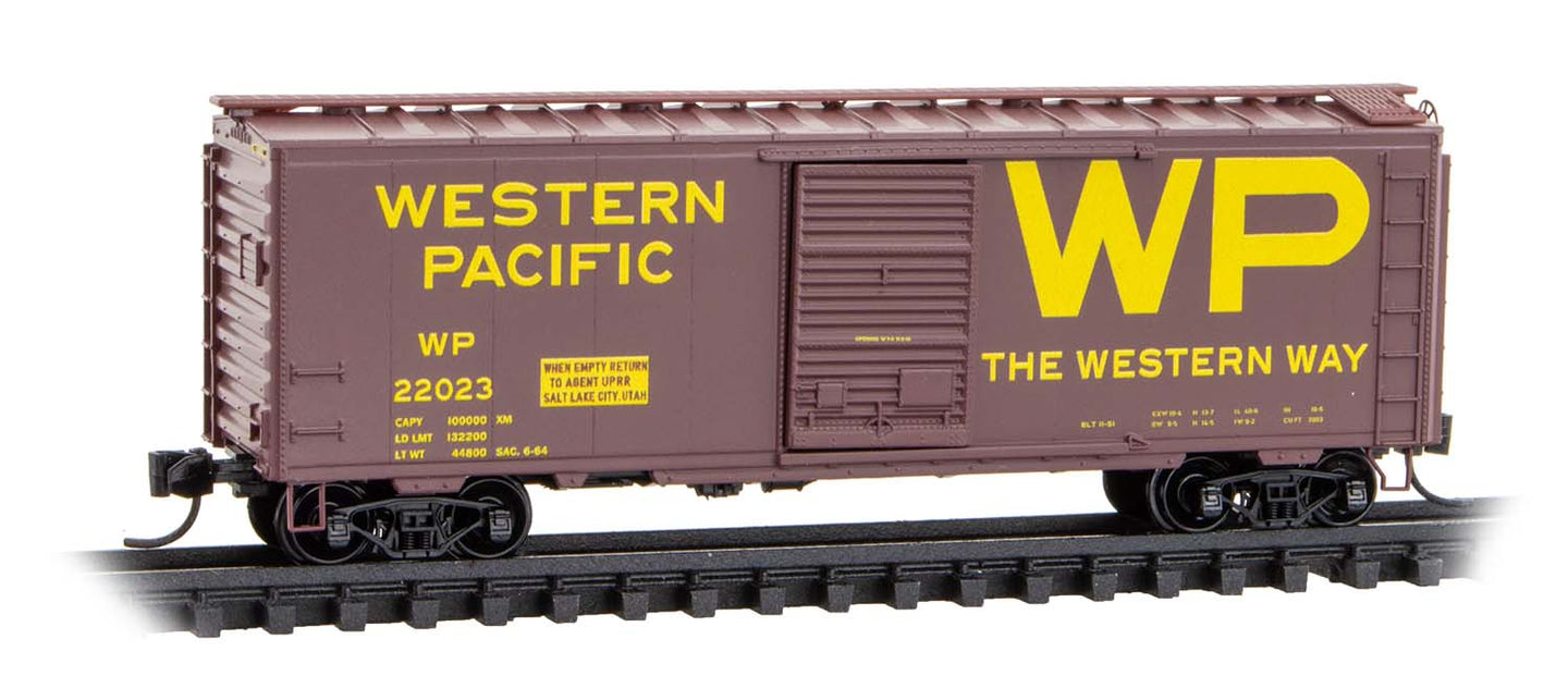 Micro-Trains MTL N Western Pacific 40' Boxcar rd# 22023 020 00 517