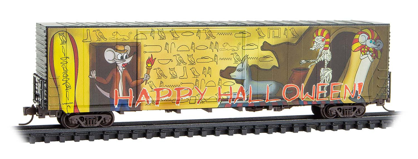 Micro-Trains MTL N Micro-Mouse Halloween 2025 Boxcar 102 00 853