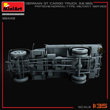 Load image into Gallery viewer, MiniArt 1/35 German 3t Cargo Truck 3.6-36S 35442